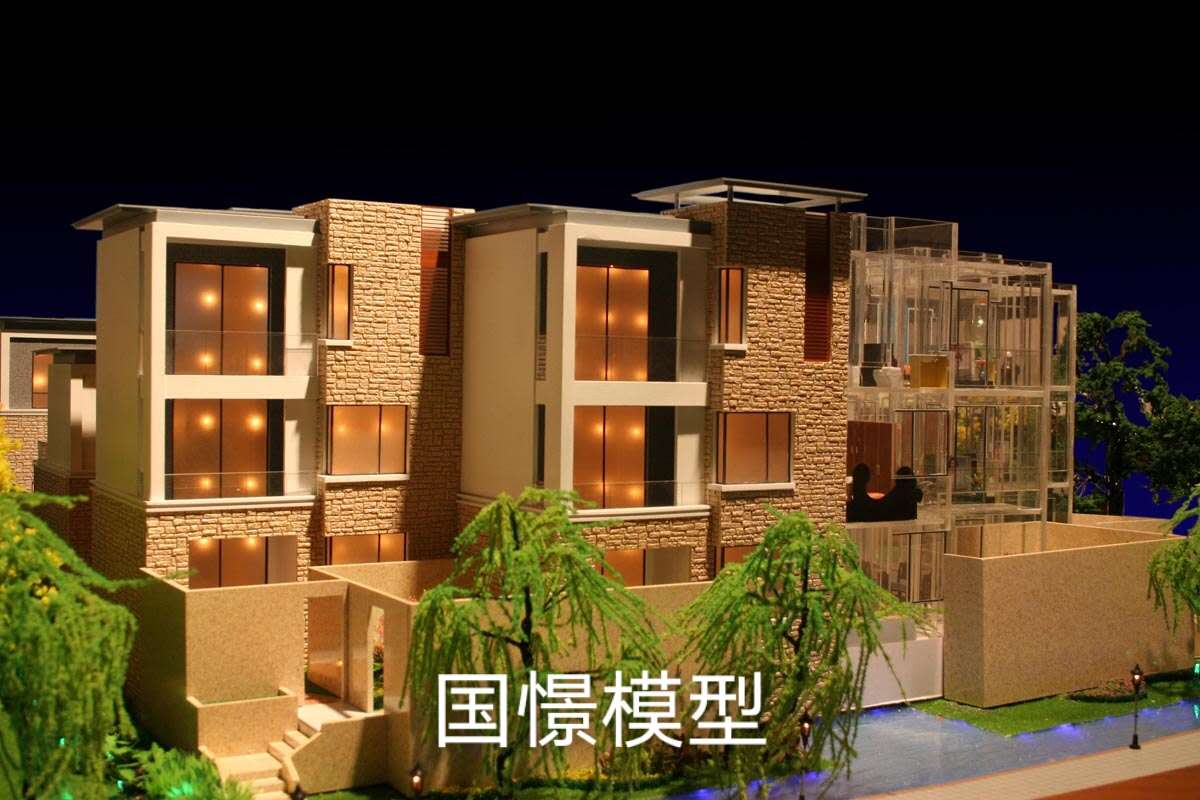 甘洛县建筑模型
