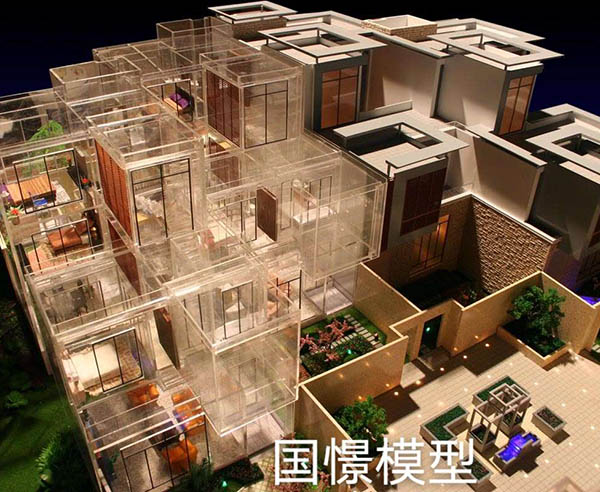甘洛县建筑模型