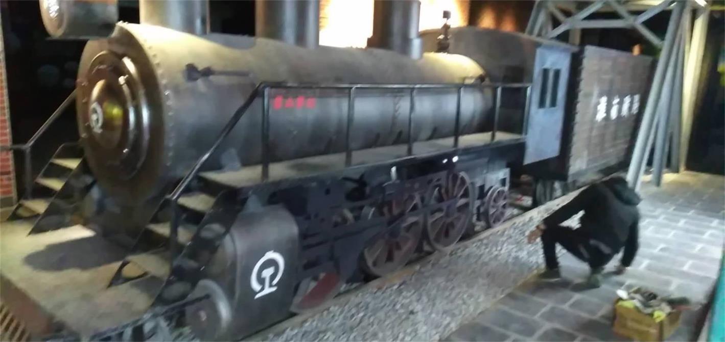 甘洛县蒸汽火车模型